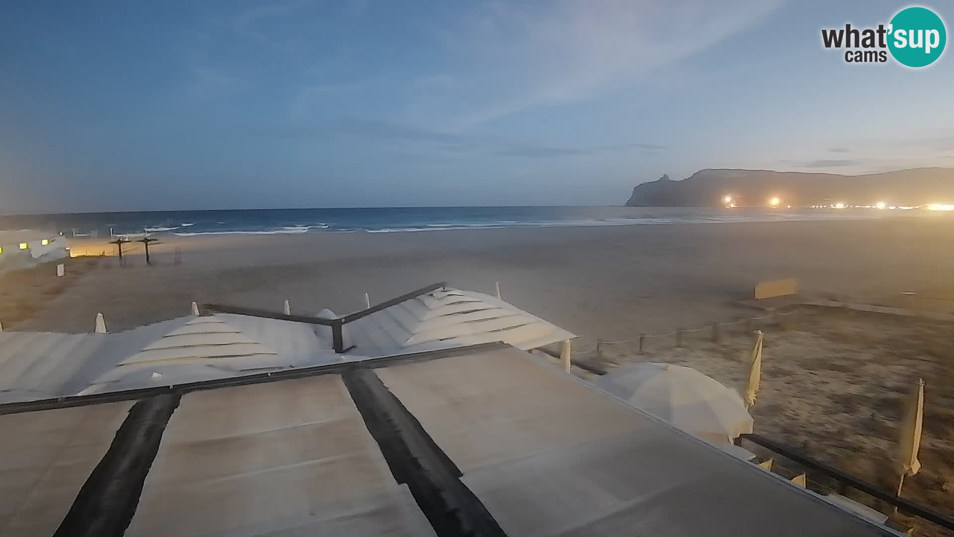 Poetto beach webcam | Cagliari | Sardinija