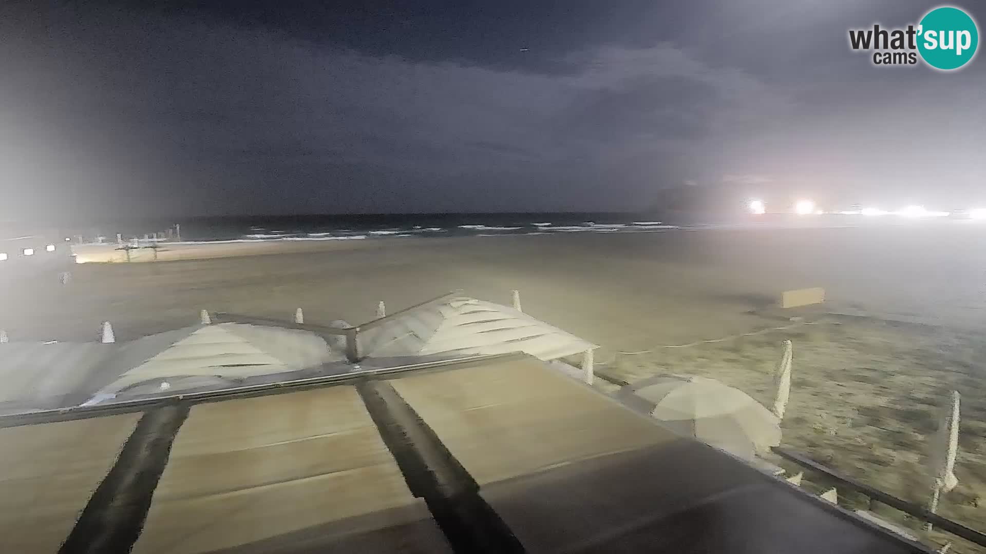 Poetto beach webcam | Cagliari | Sardinija