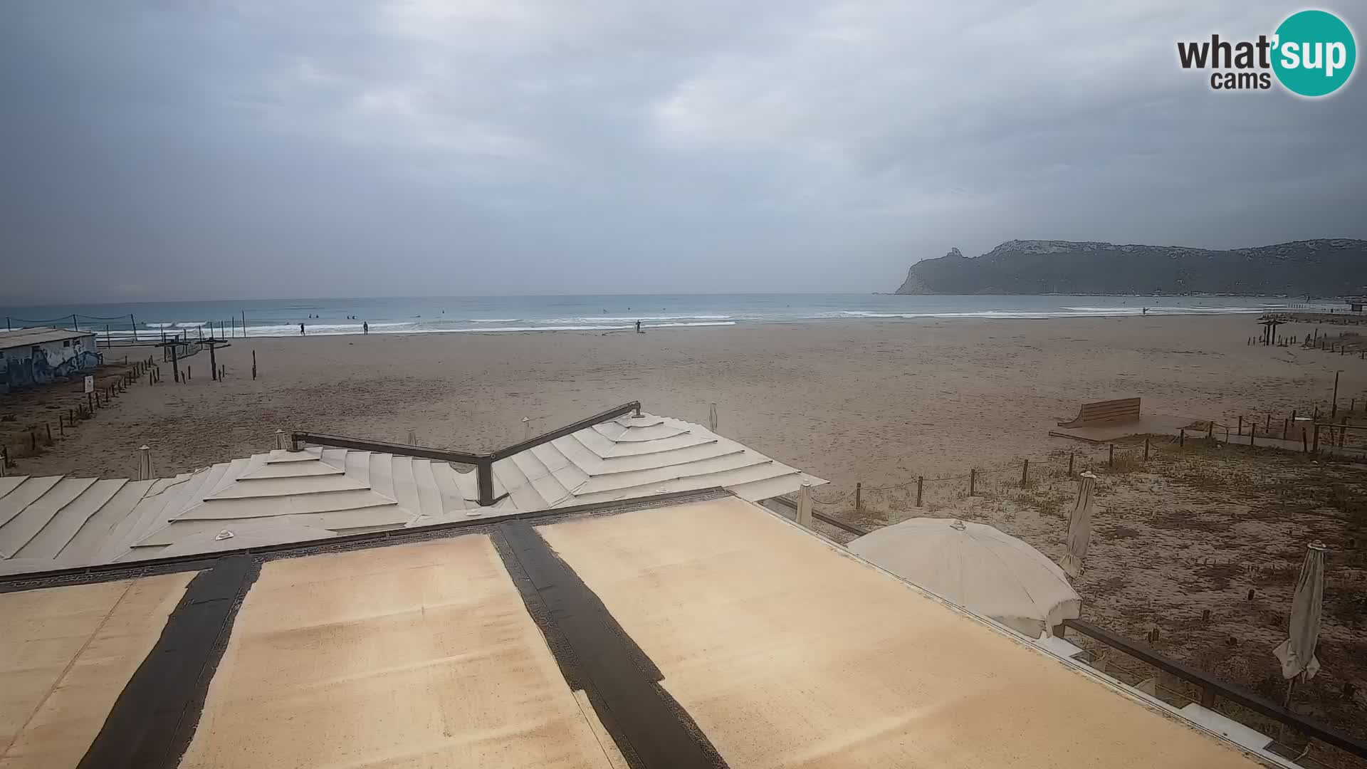 Poetto Strand Webcam | Cagliari | Sardinien