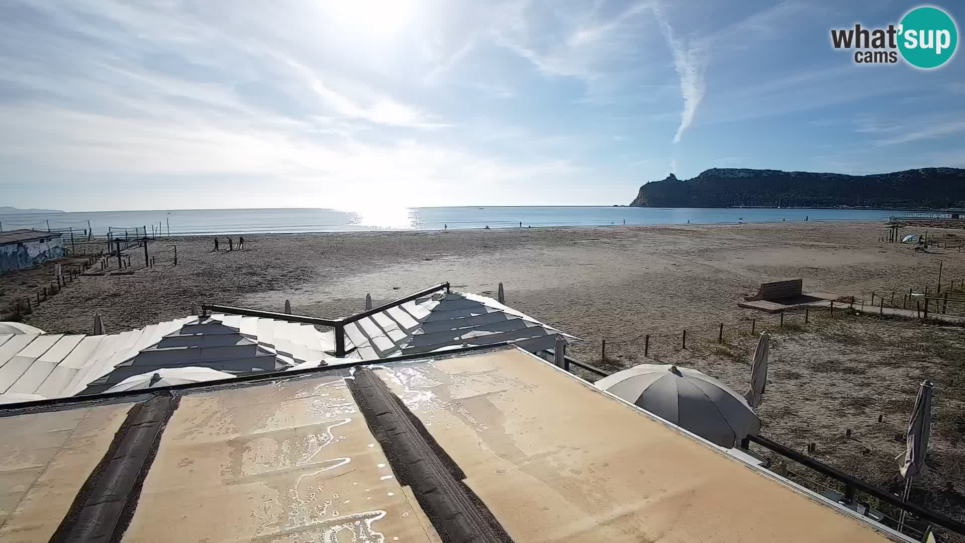 Poetto beach webcam | Cagliari | Sardinija