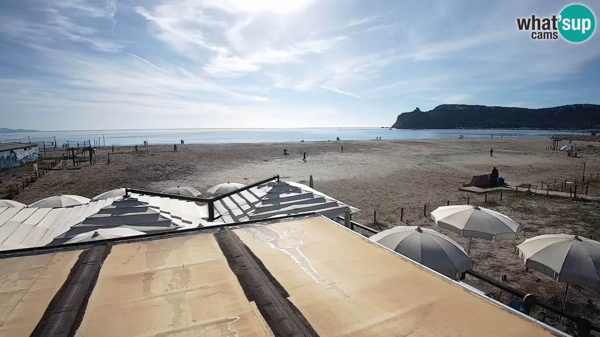 Poetto Strand Webcam | Cagliari | Sardinien