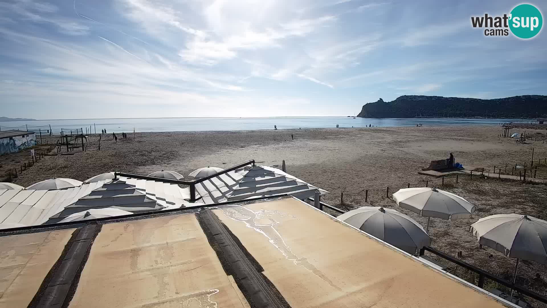 Poetto beach webcam | Cagliari | Sardinia