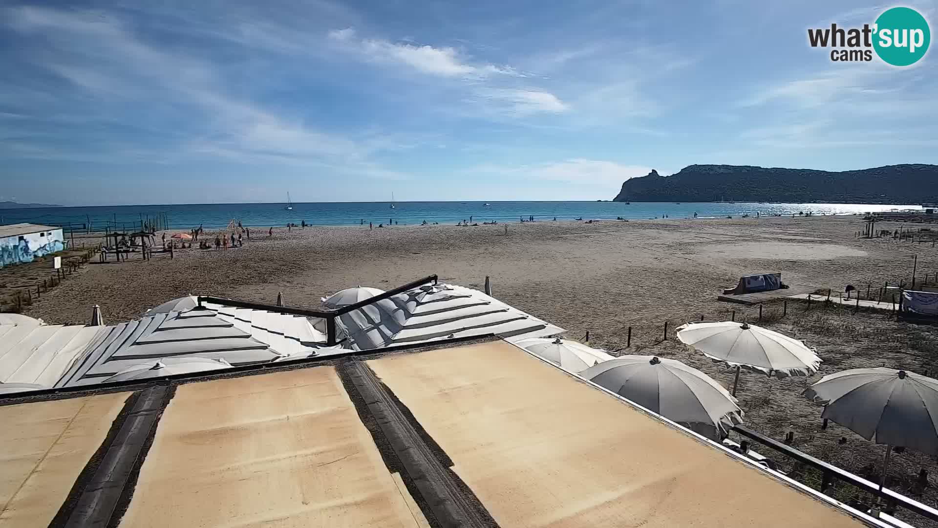 Webcam spiaggia del Poetto | Cagliari | Sardegna