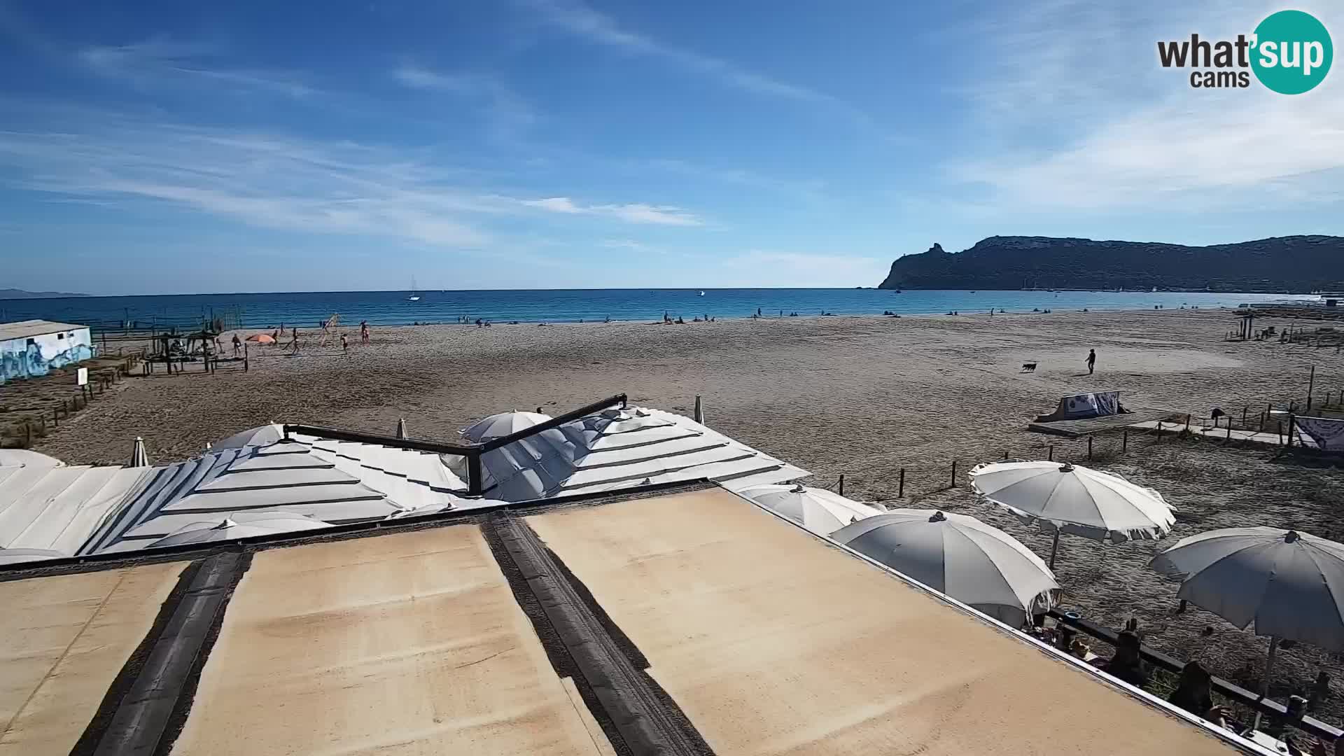 Webcam spiaggia del Poetto | Cagliari | Sardegna
