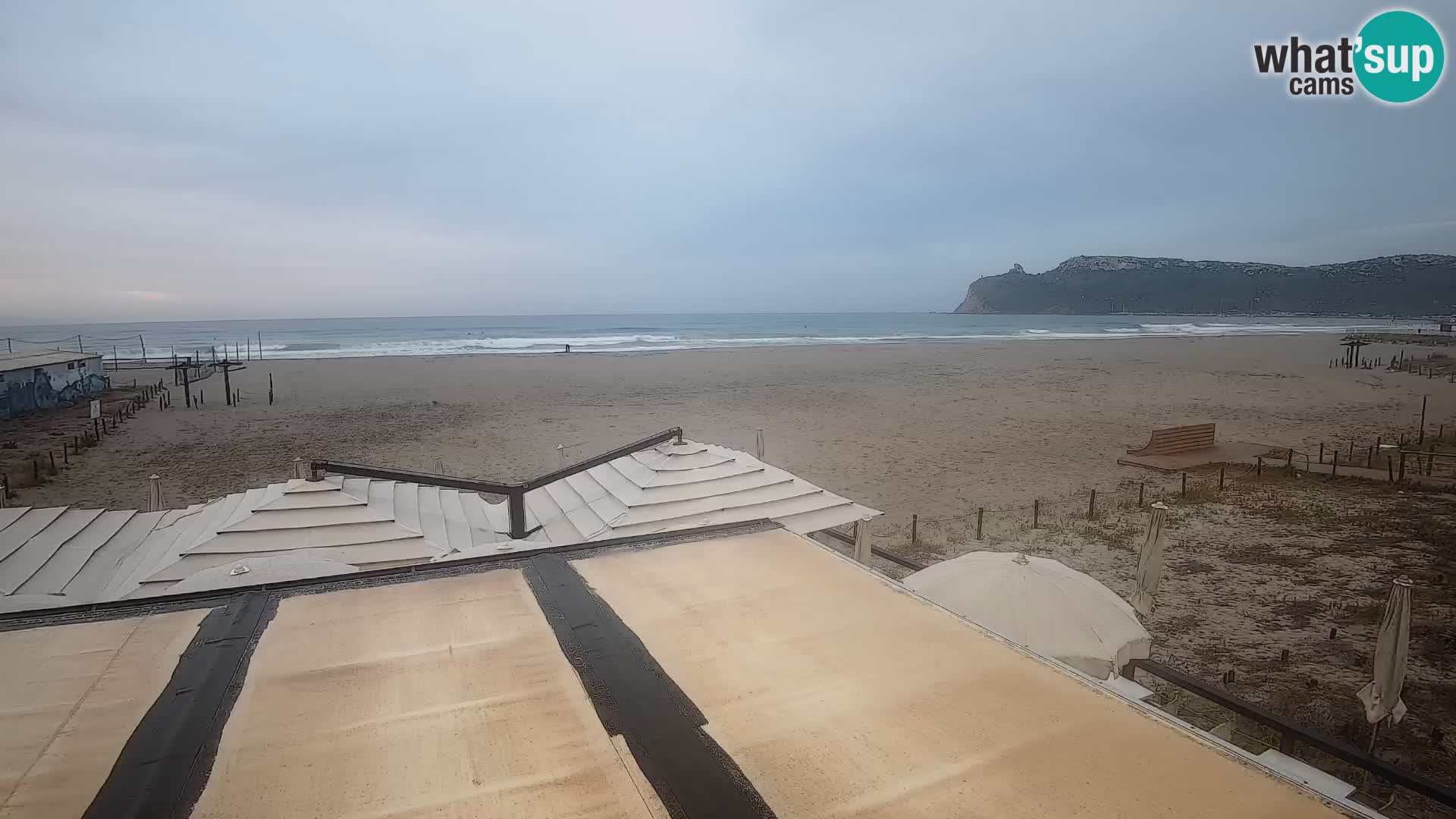 Poetto Strand Webcam | Cagliari | Sardinien