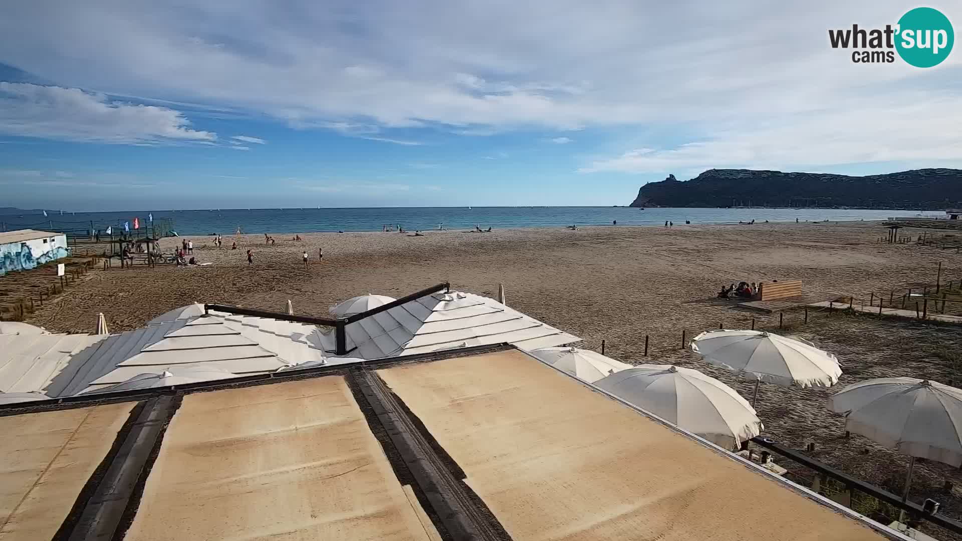 Poetto Strand Webcam | Cagliari | Sardinien