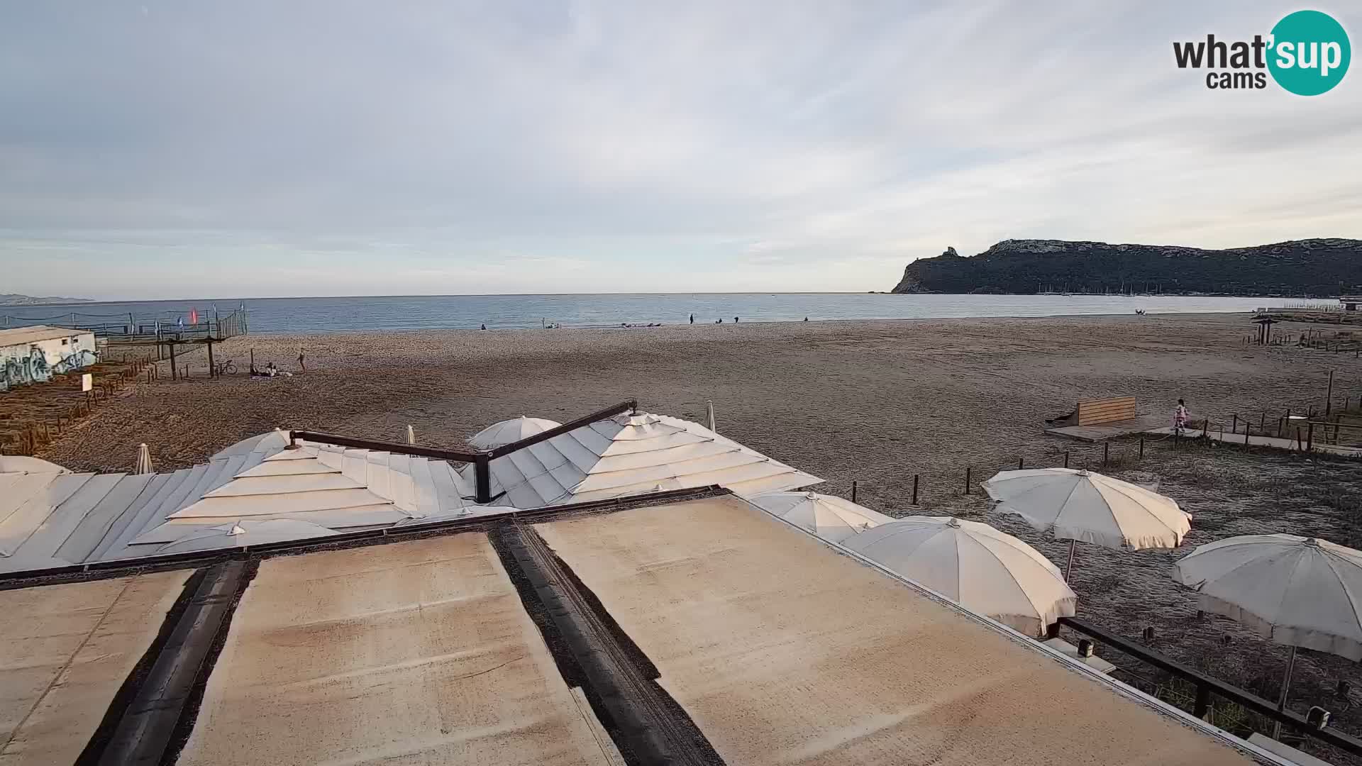 Webcam spiaggia del Poetto | Cagliari | Sardegna