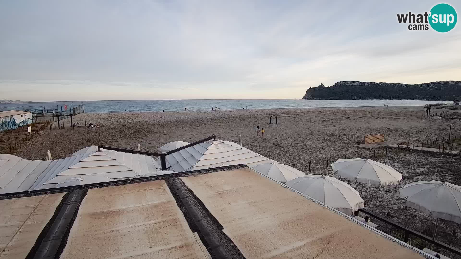Webcam playa de Poetto | Cagliari | Cerdeña