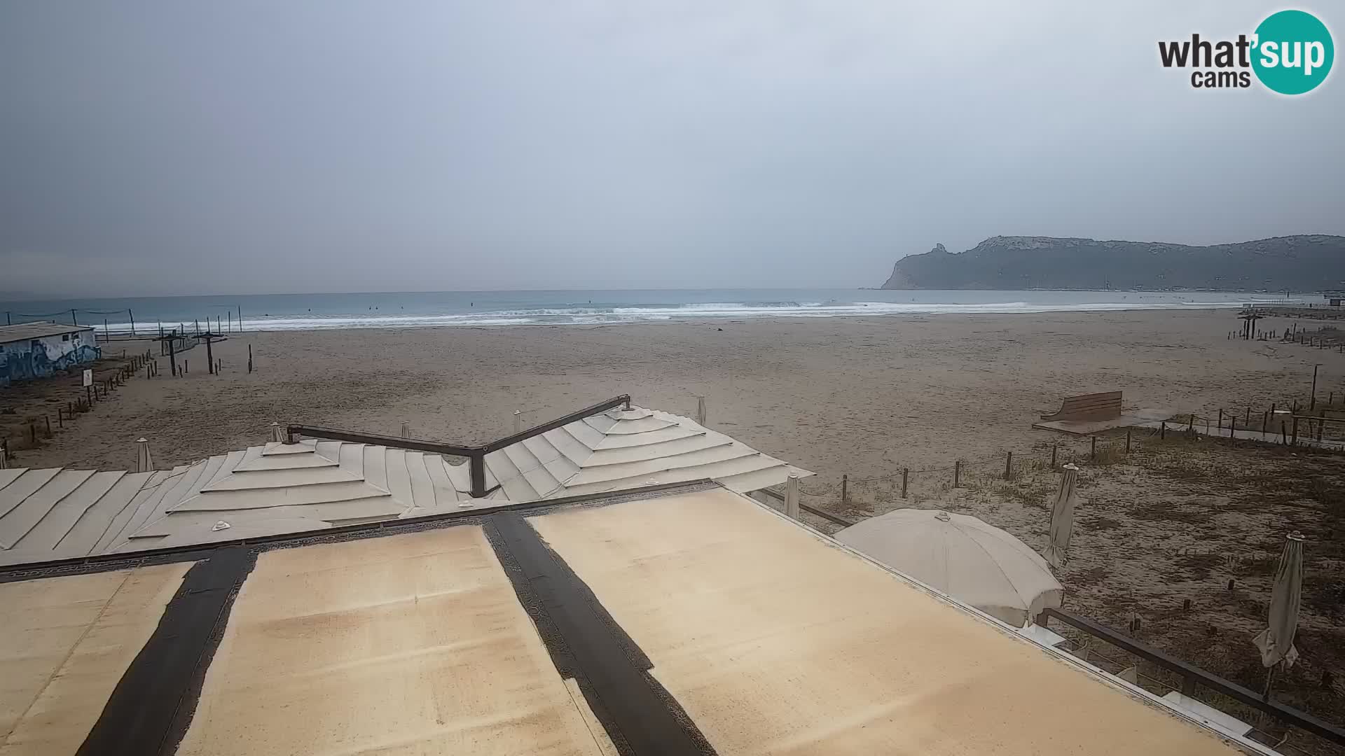 Poetto beach webcam | Cagliari | Sardinija