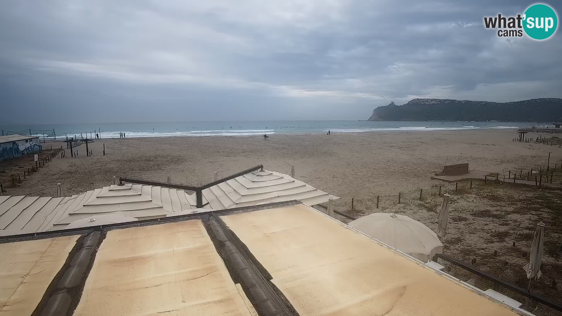 Poetto Strand Webcam | Cagliari | Sardinien