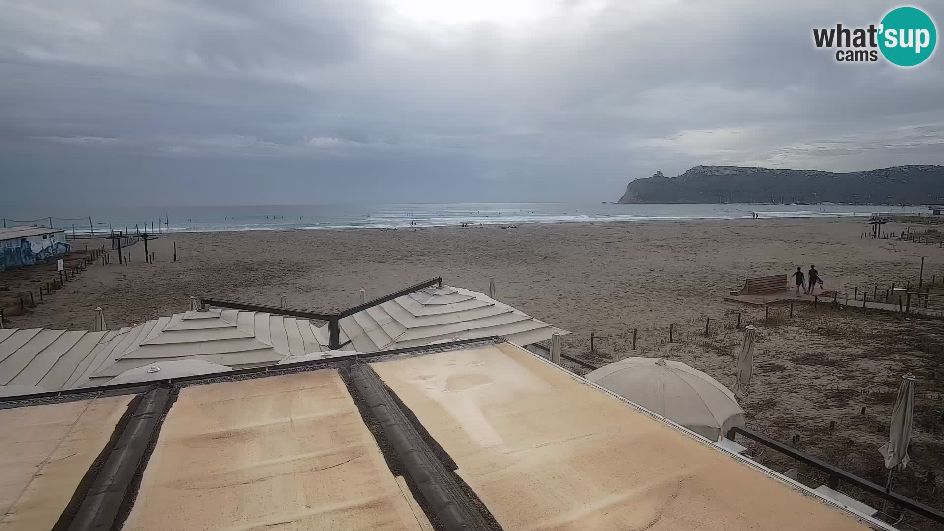Poetto Strand Webcam | Cagliari | Sardinien