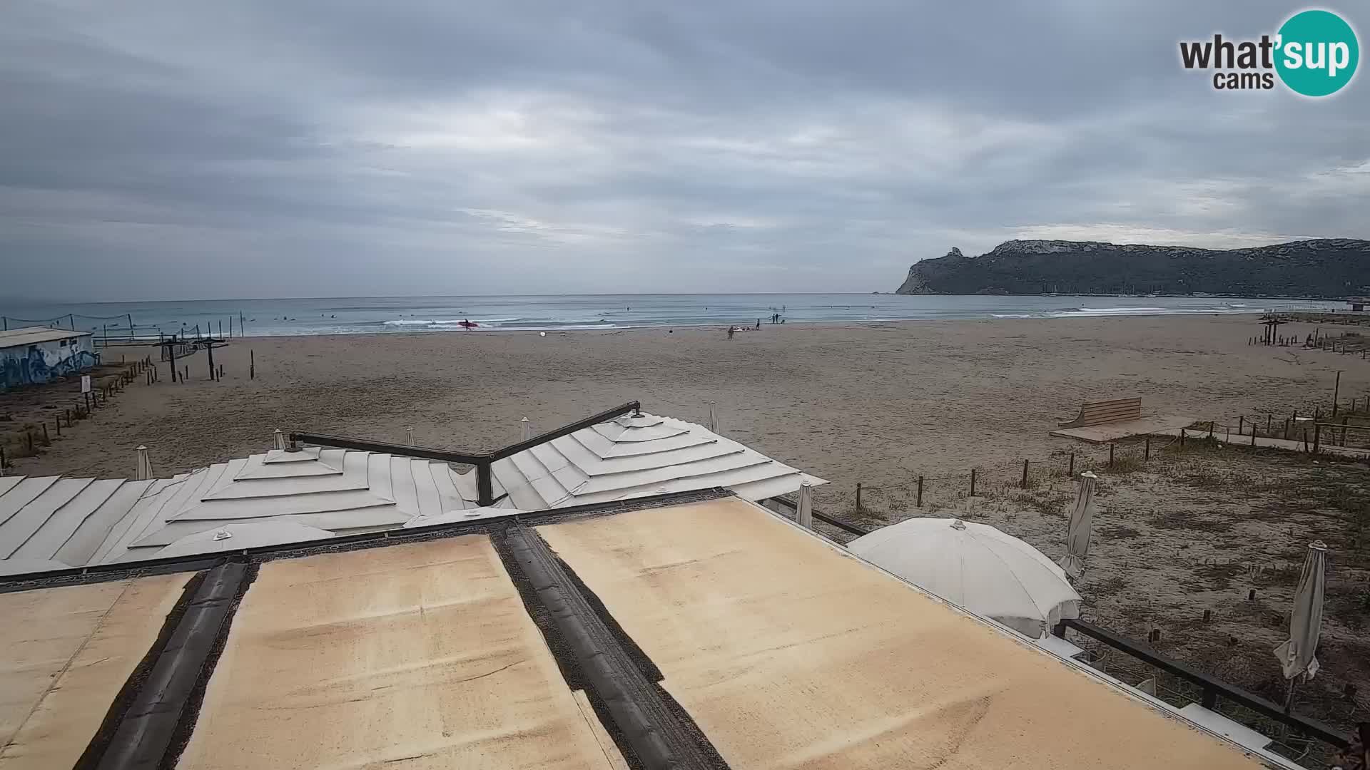Webcam playa de Poetto | Cagliari | Cerdeña