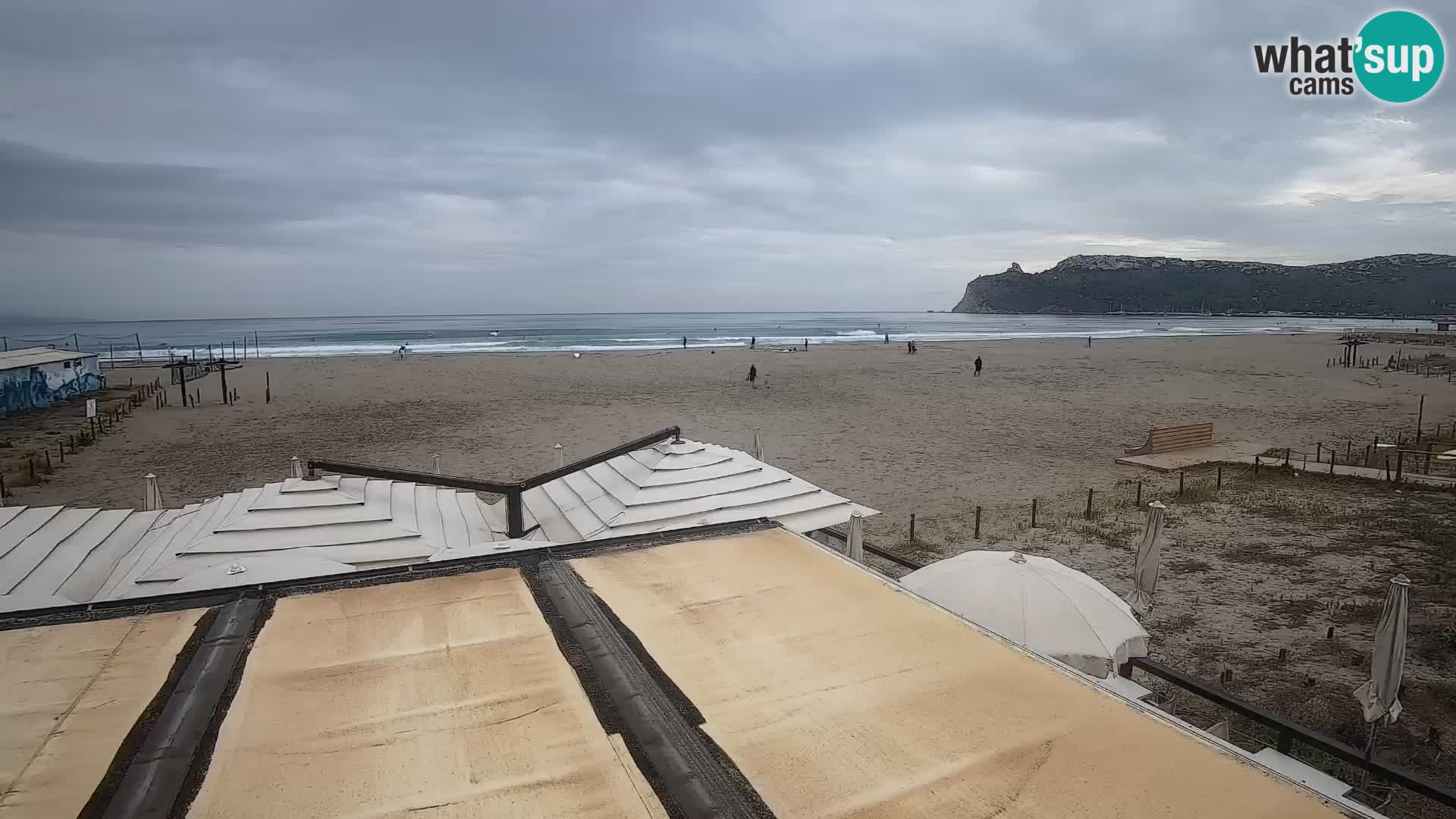 Poetto beach webcam | Cagliari | Sardinia
