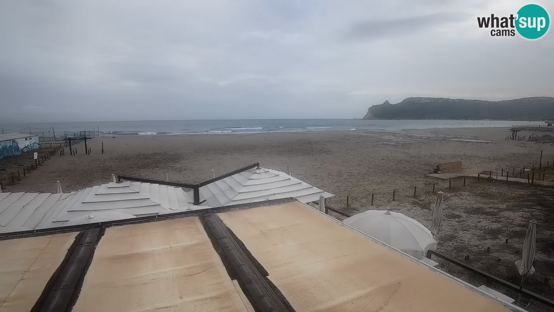 Poetto beach webcam | Cagliari | Sardinia