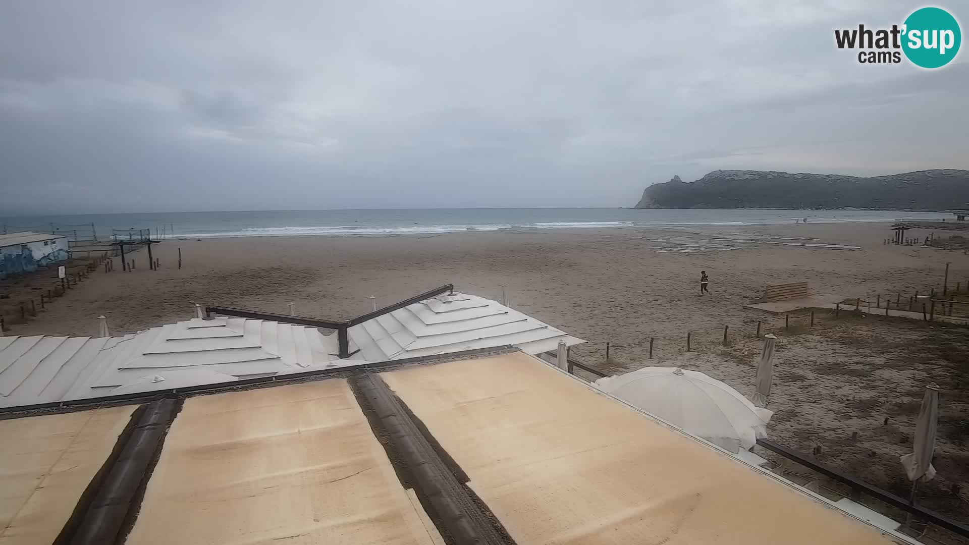 Poetto beach webcam | Cagliari | Sardinija