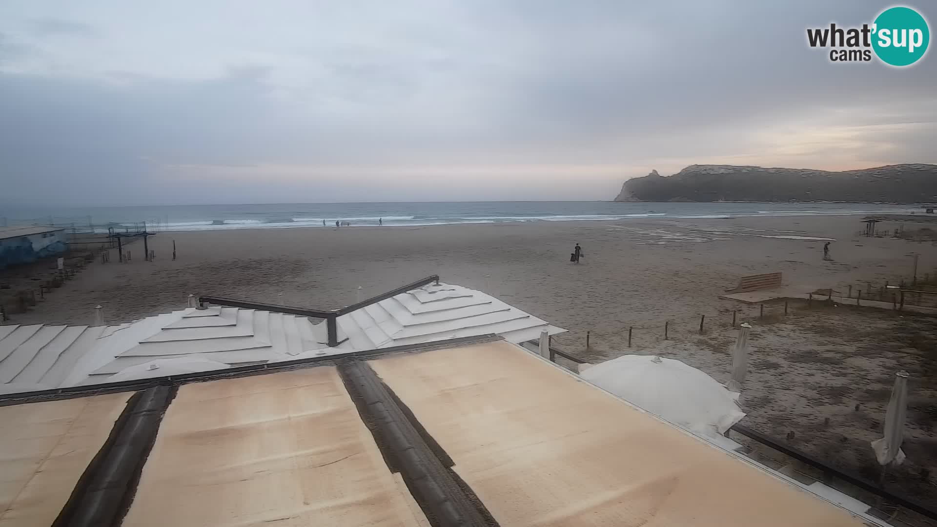 Poetto beach webcam | Cagliari | Sardinija