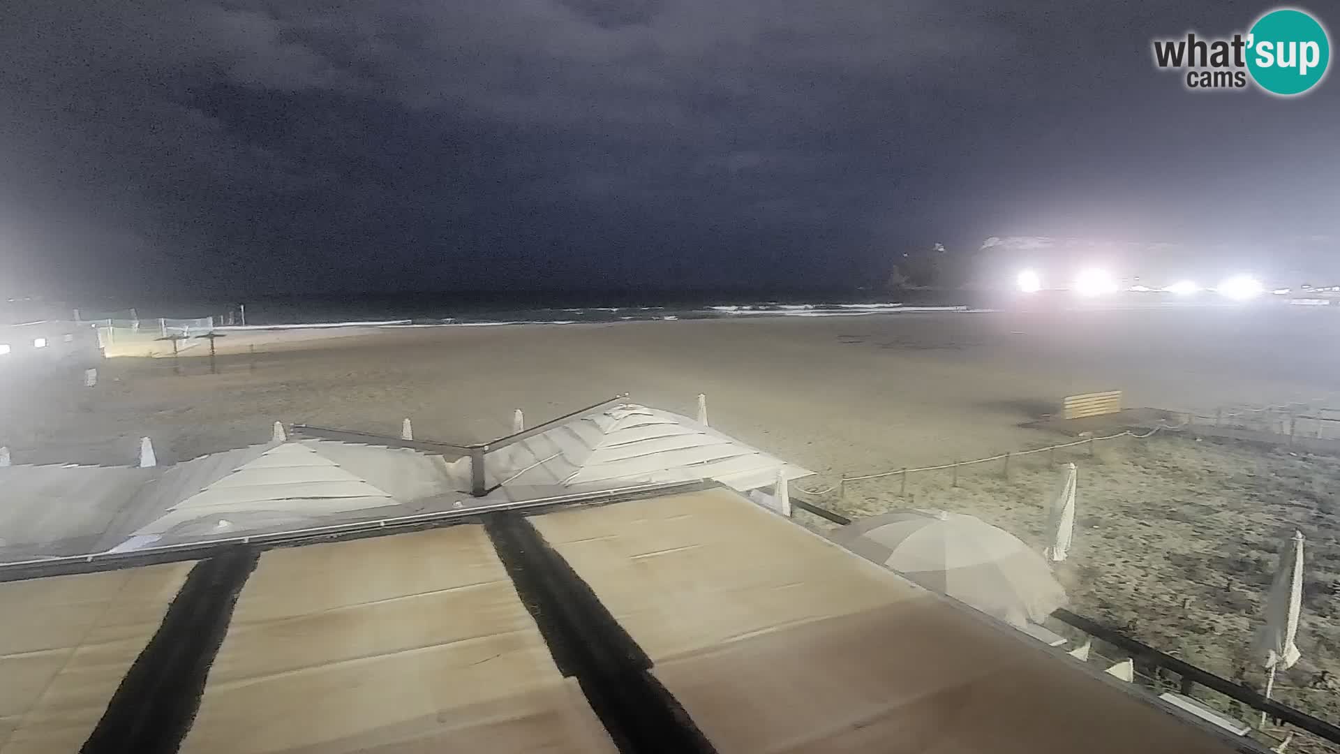 Poetto beach webcam | Cagliari | Sardinija