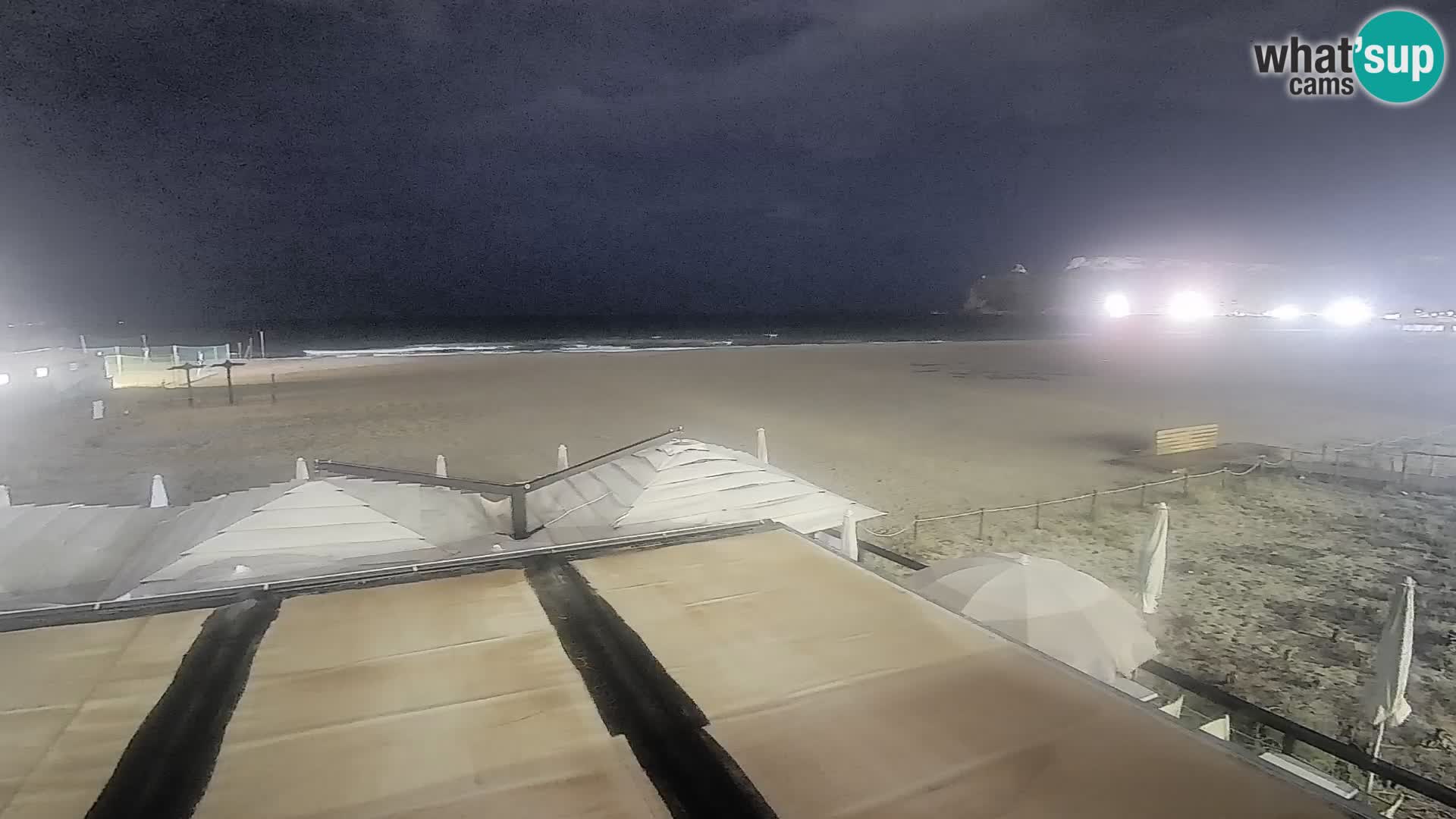 Poetto beach webcam | Cagliari | Sardinija