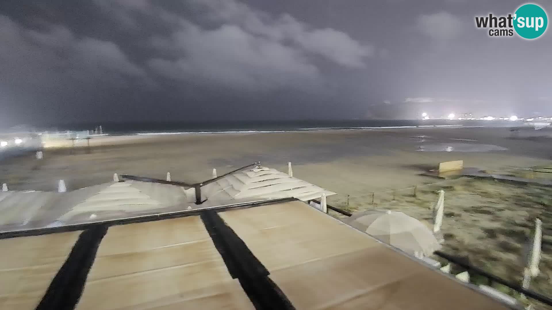 Poetto beach webcam | Cagliari | Sardinija