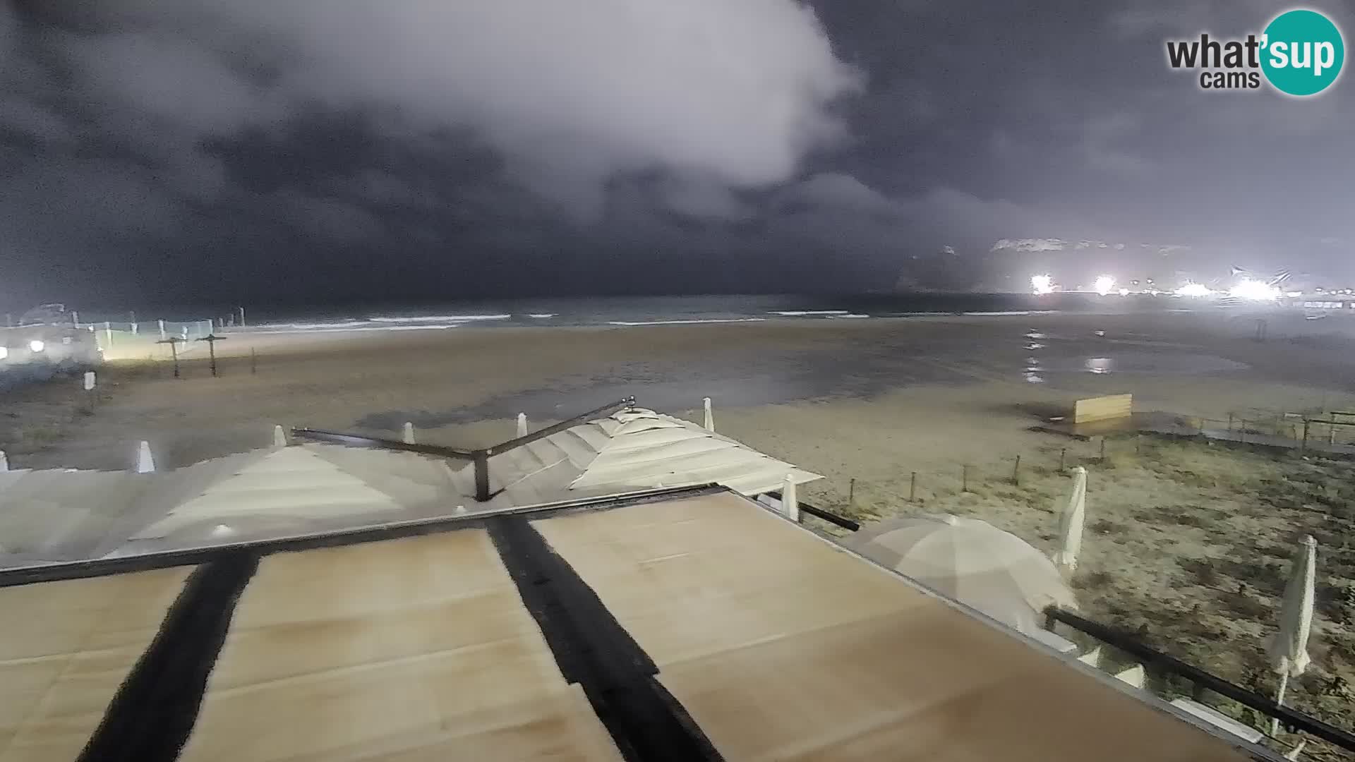 Poetto beach webcam | Cagliari | Sardinija