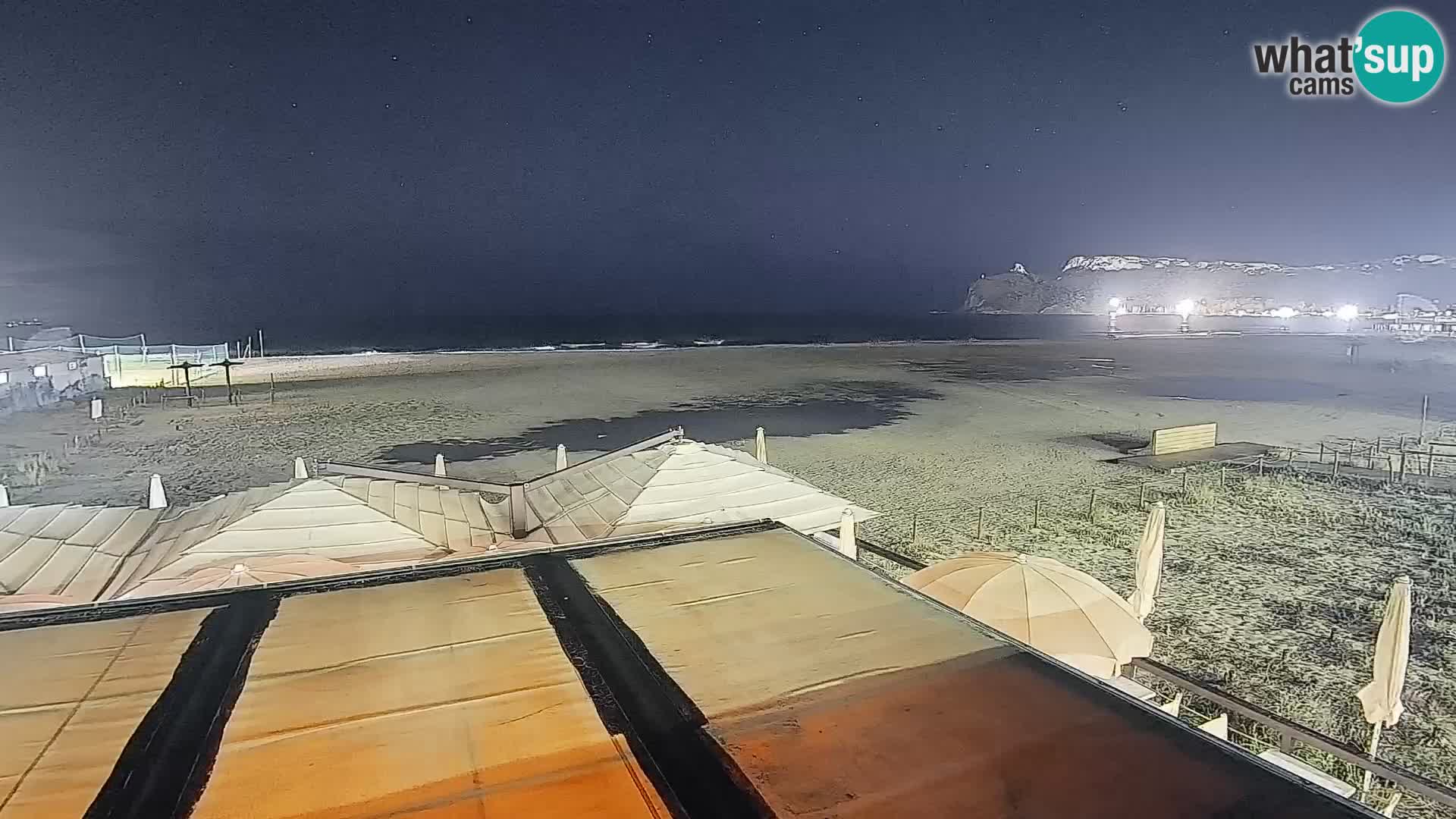 Poetto beach webcam | Cagliari | Sardinia