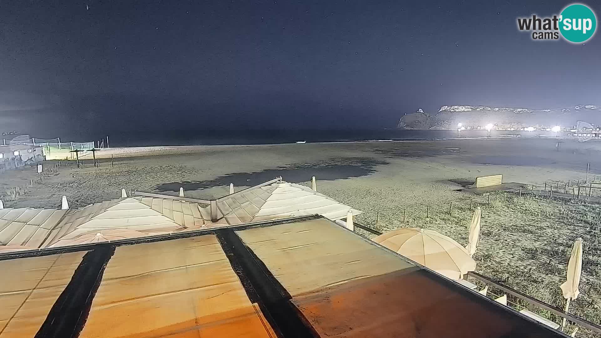 Poetto beach webcam | Cagliari | Sardinija