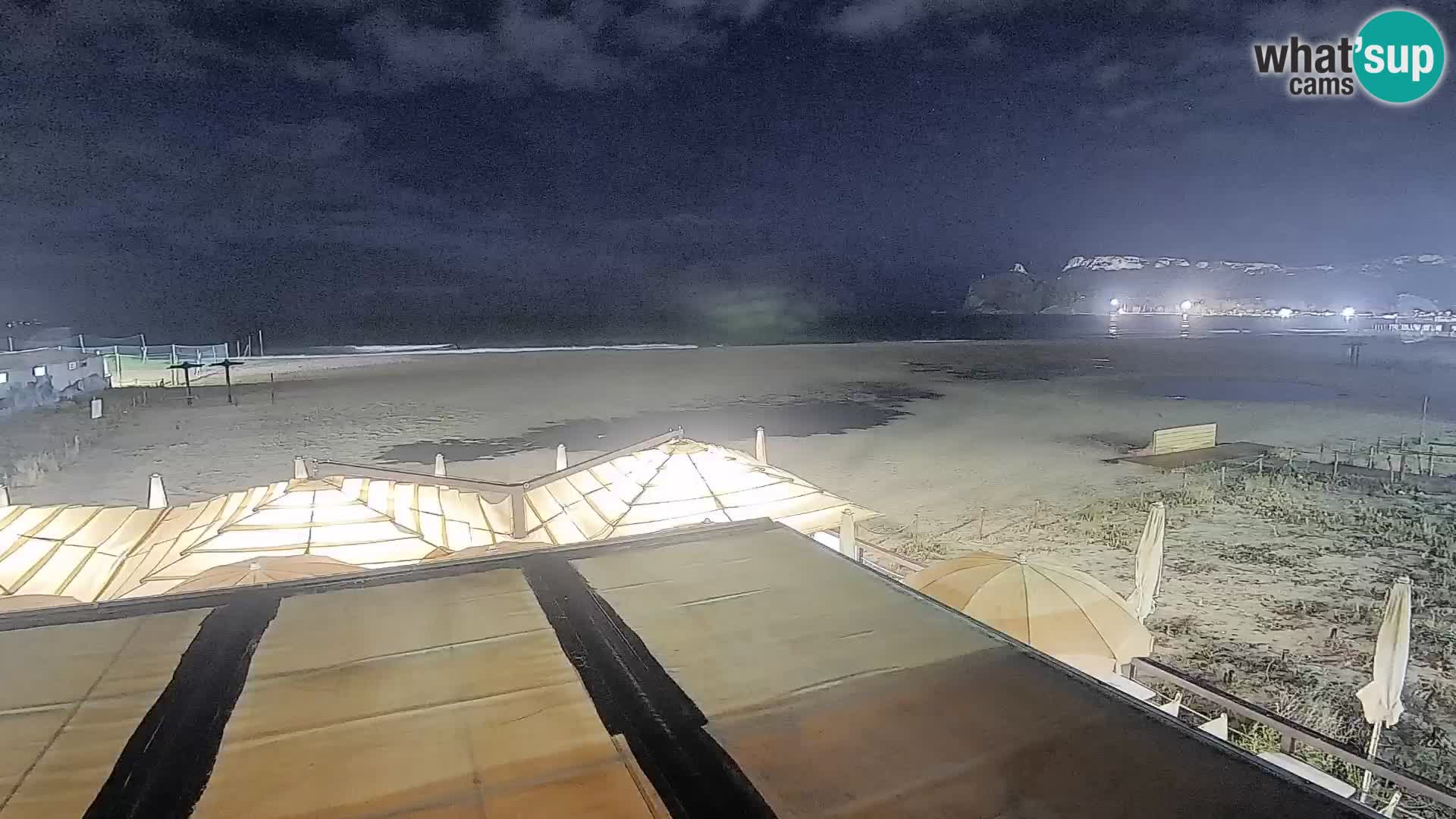 Poetto beach webcam | Cagliari | Sardinia