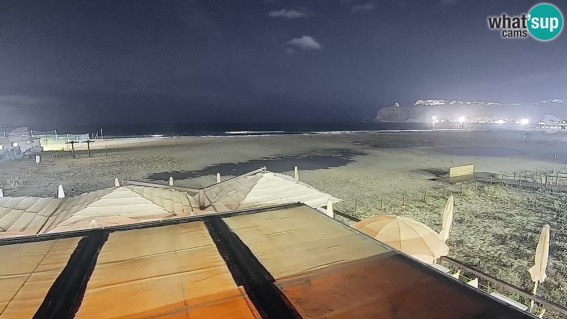 Poetto beach webcam | Cagliari | Sardinija