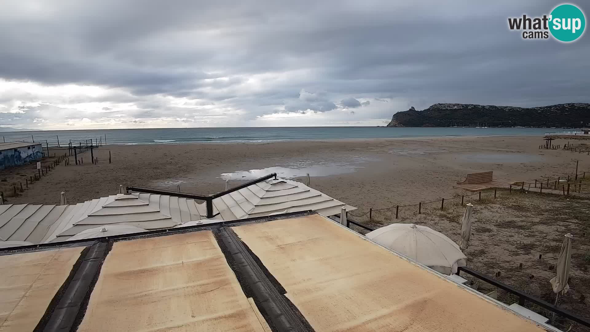 Poetto Strand Webcam | Cagliari | Sardinien