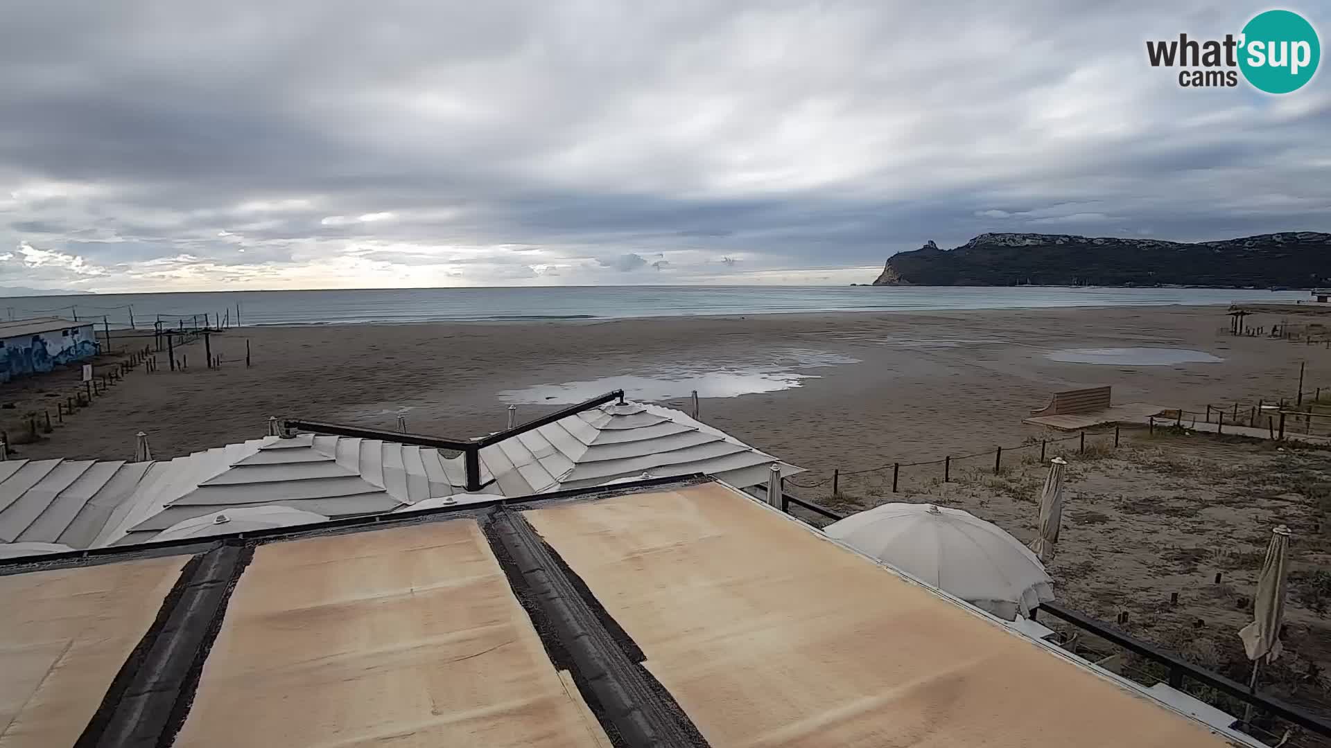 Poetto beach webcam | Cagliari | Sardinia