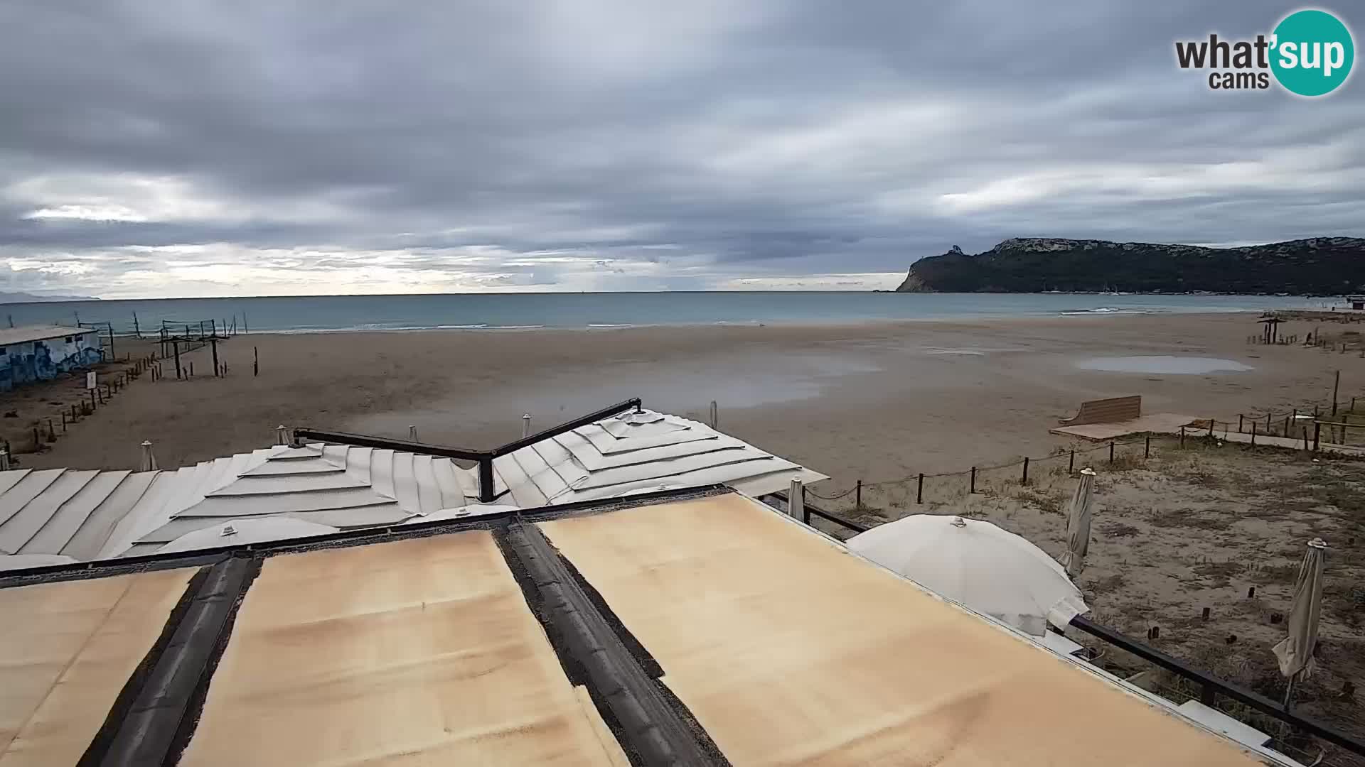 Webcam plage de Poetto | Cagliari | Sardaigne