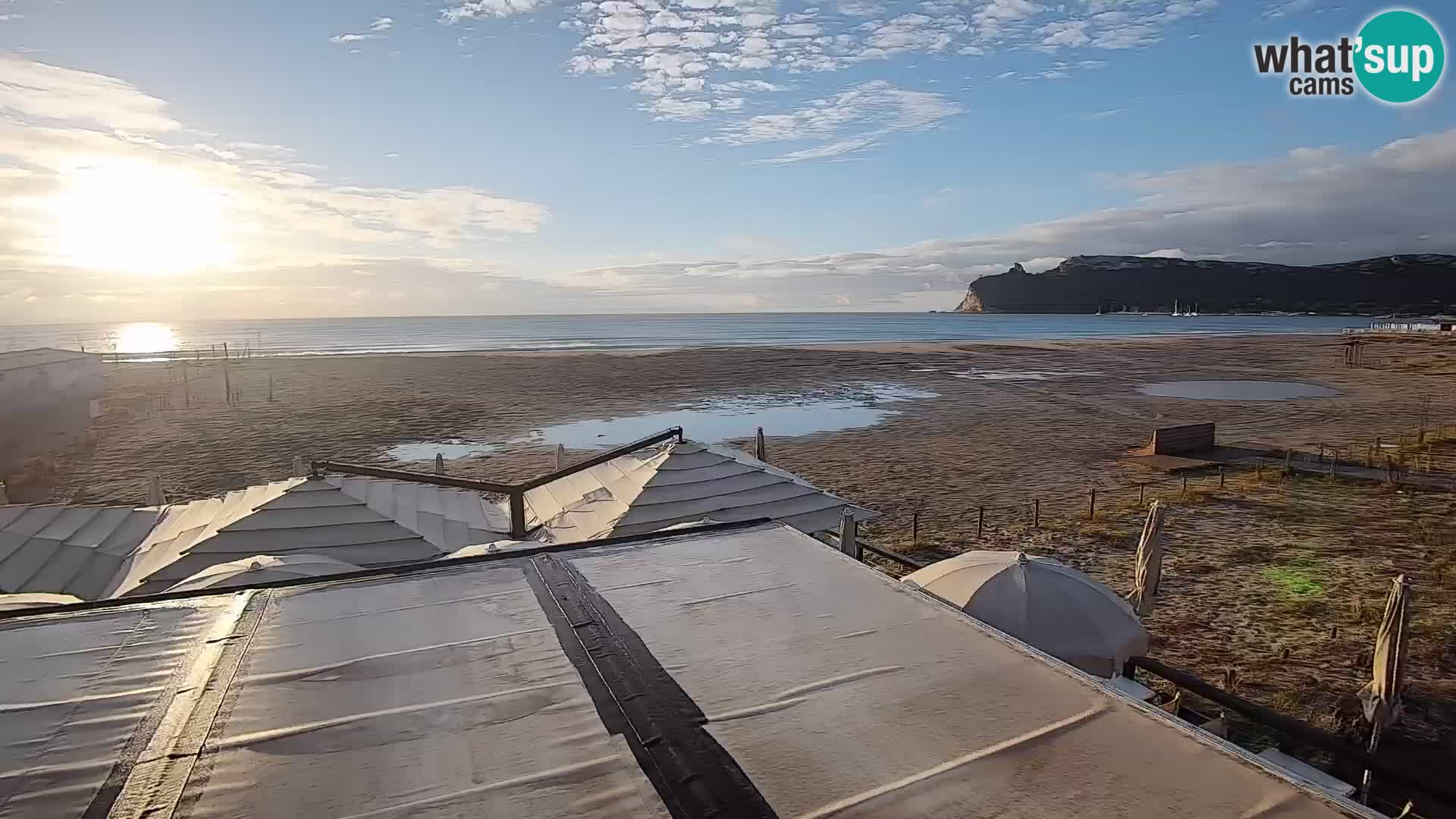 Poetto beach webcam | Cagliari | Sardinia