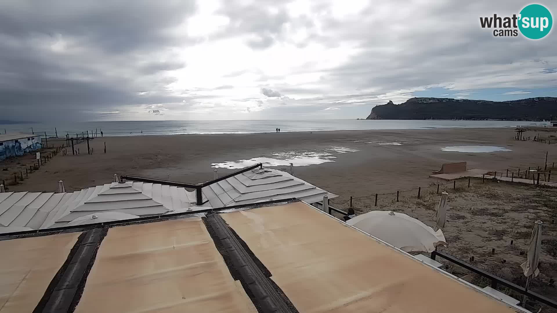 Webcam plage de Poetto | Cagliari | Sardaigne