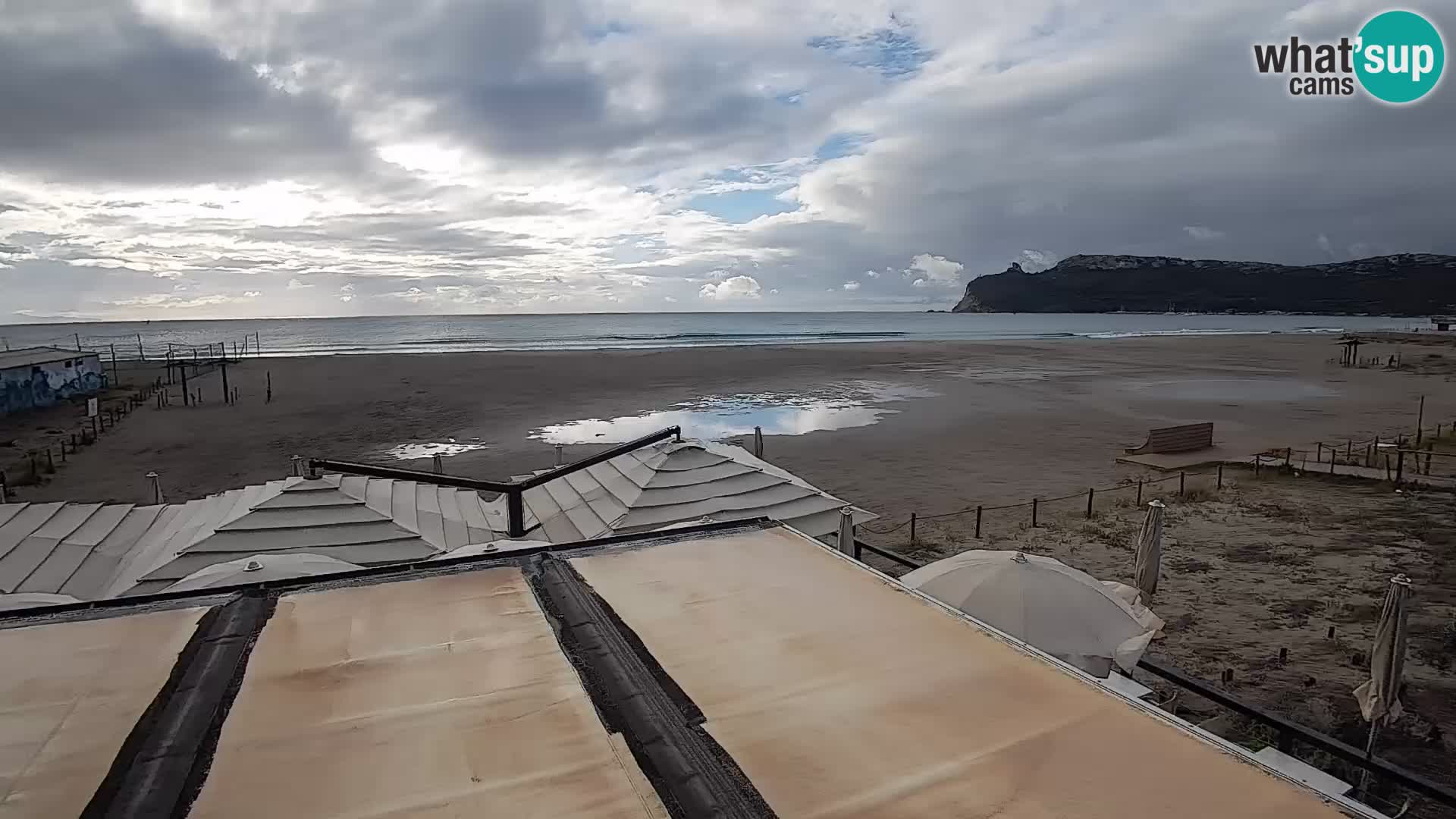 Webcam spiaggia del Poetto | Cagliari | Sardegna