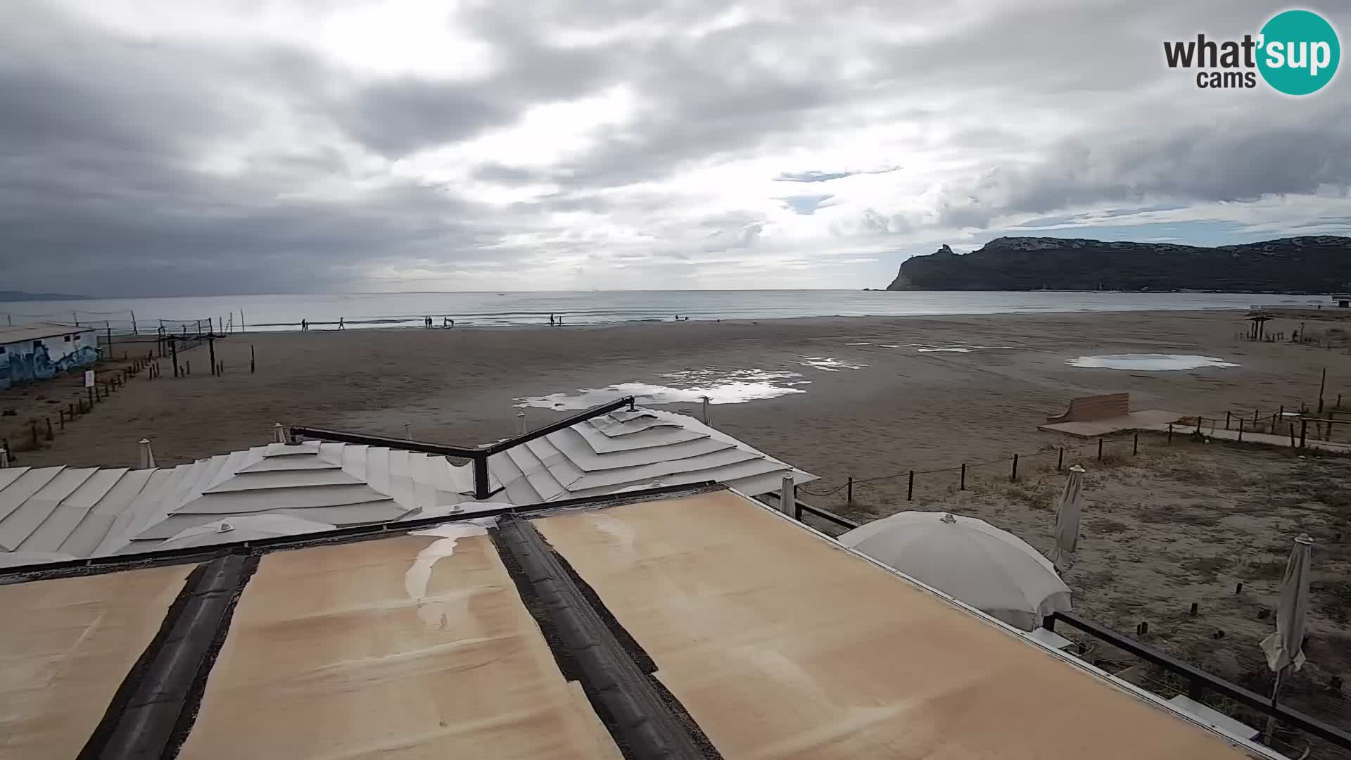 Poetto beach webcam | Cagliari | Sardinija