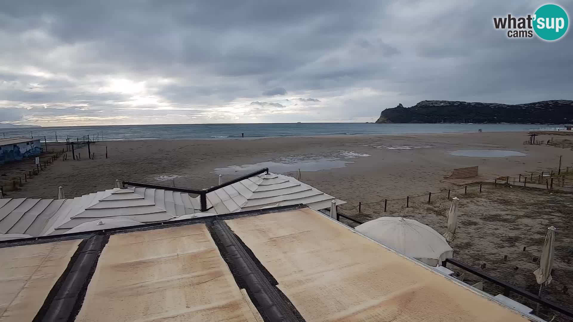 Poetto Strand Webcam | Cagliari | Sardinien