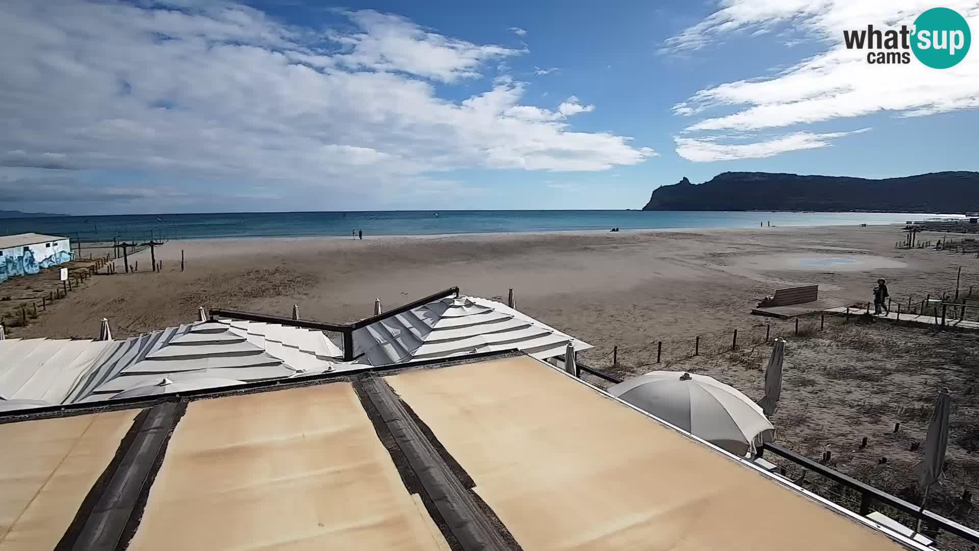 Poetto beach webcam | Cagliari | Sardinija