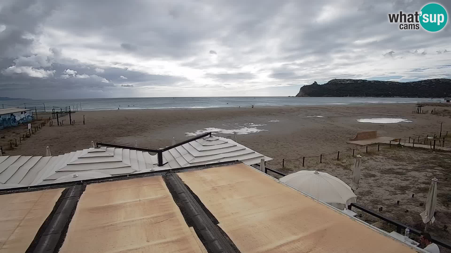 Poetto beach webcam | Cagliari | Sardinija