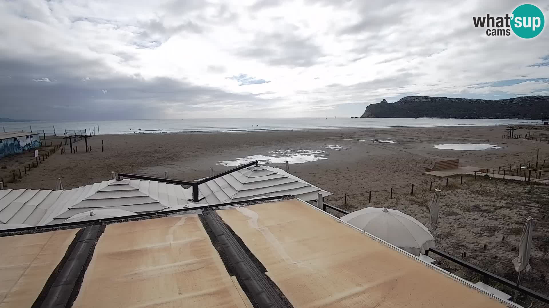 Poetto beach webcam | Cagliari | Sardinija