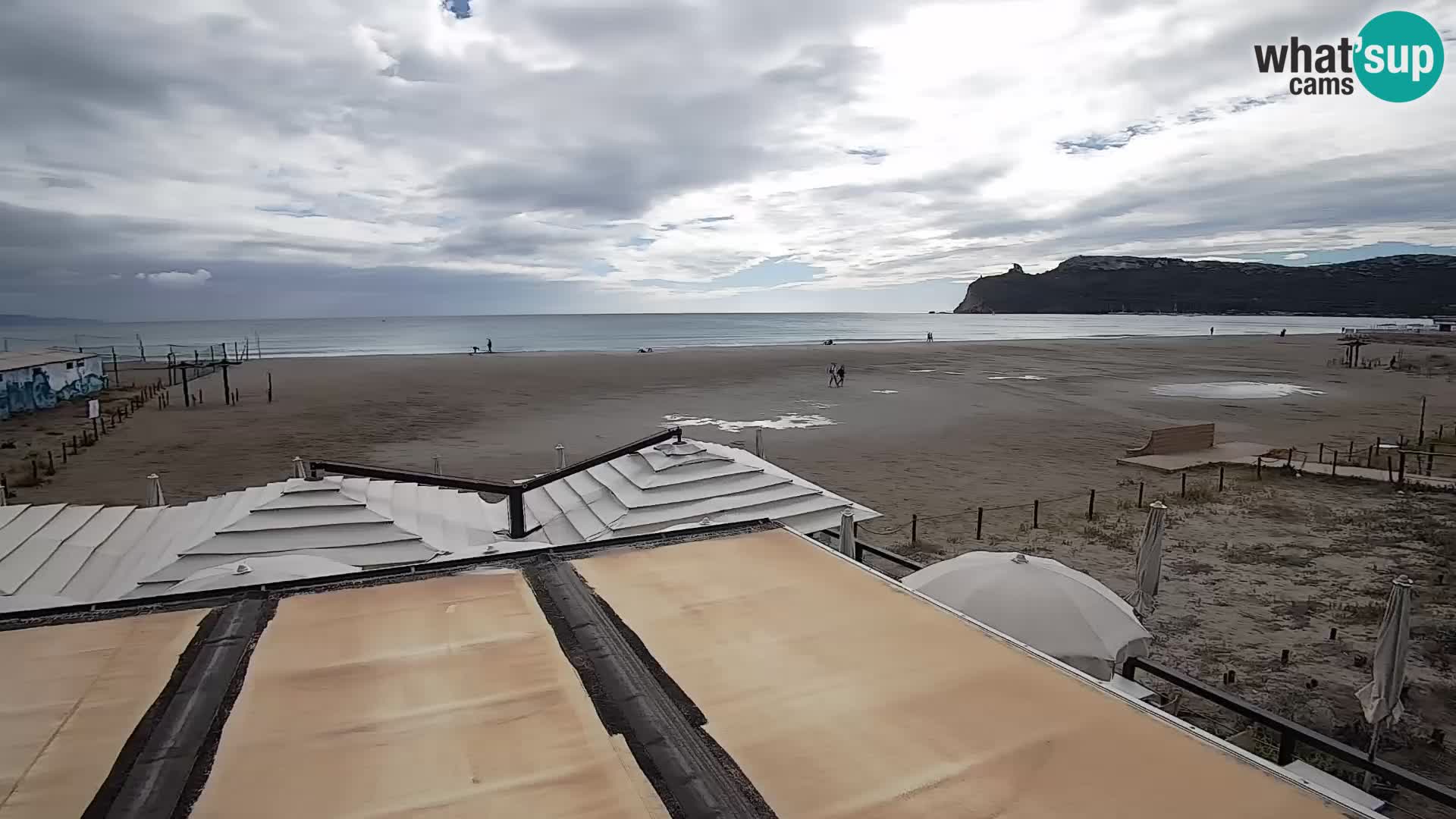 Poetto beach webcam | Cagliari | Sardinia