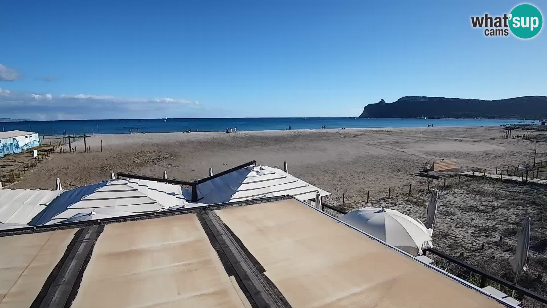 Webcam playa de Poetto | Cagliari | Cerdeña