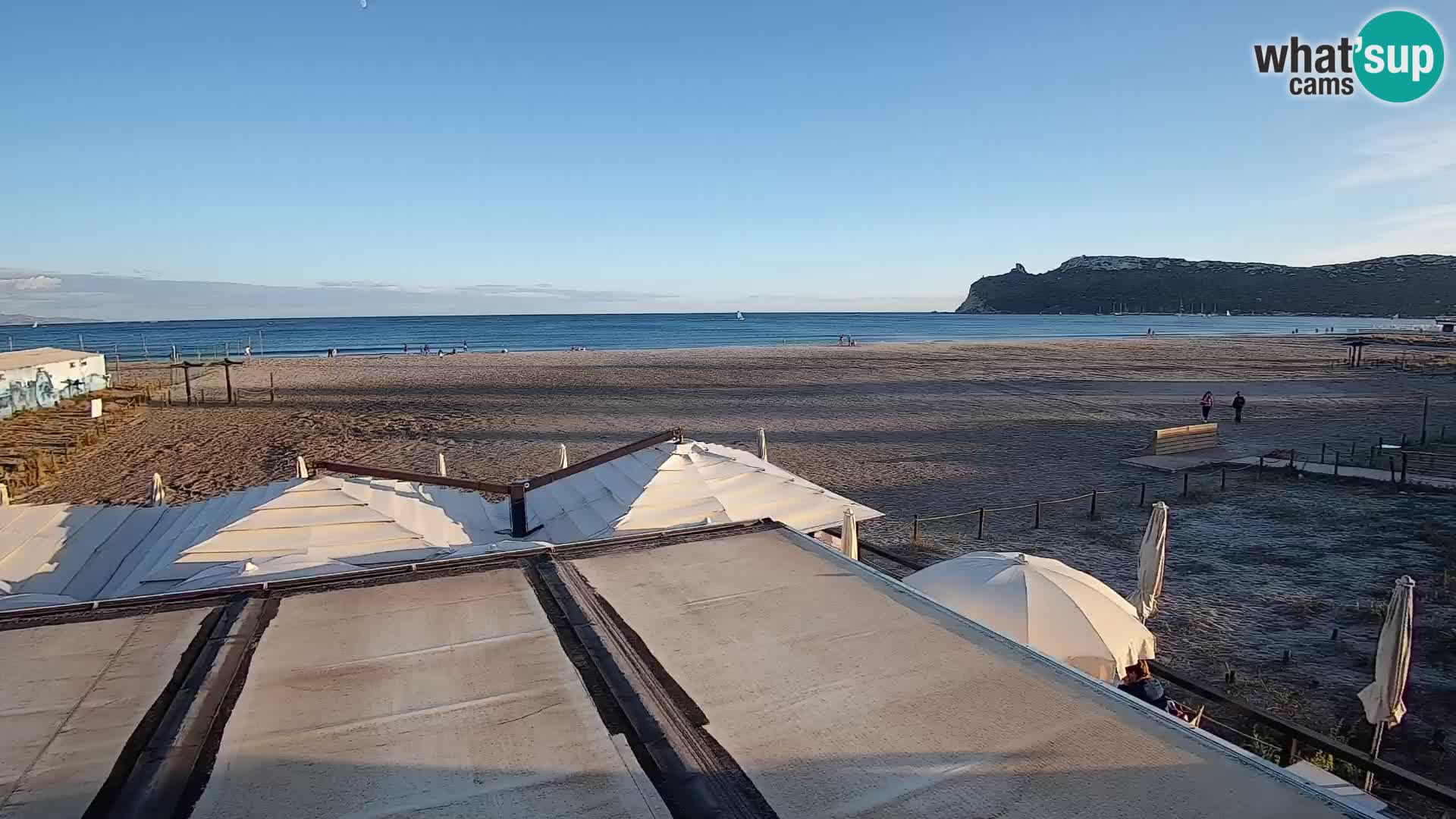 Poetto Strand Webcam | Cagliari | Sardinien