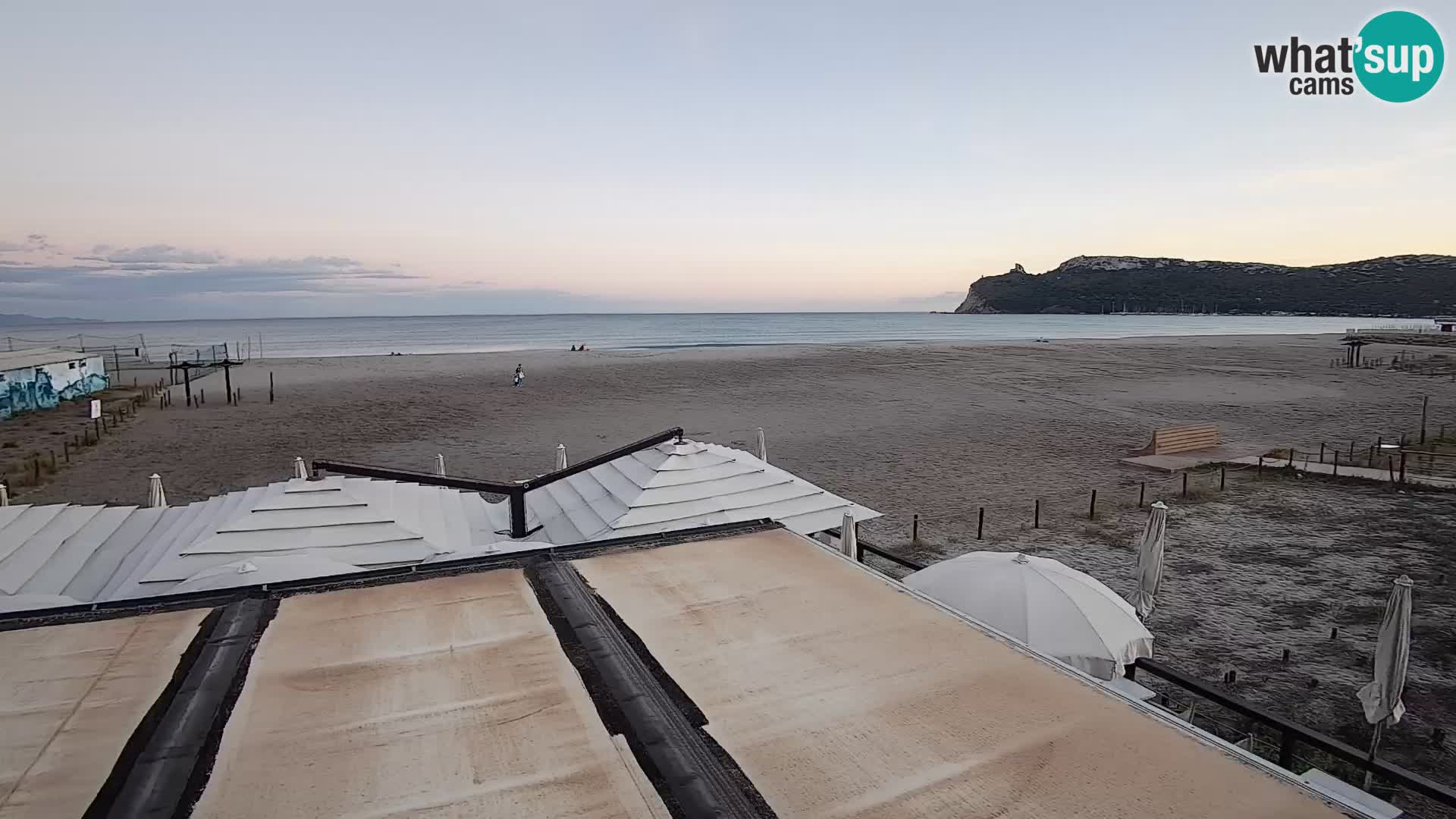 Poetto Strand Webcam | Cagliari | Sardinien