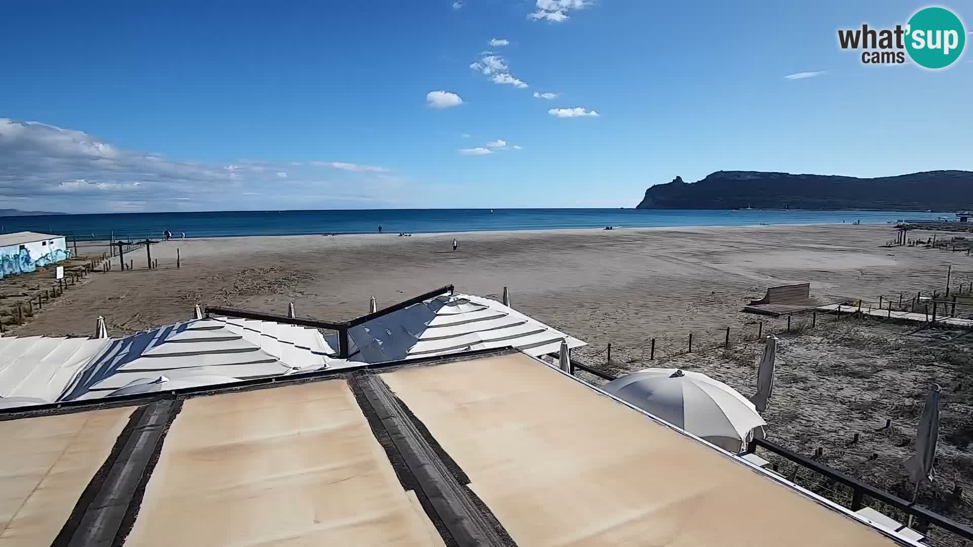 Poetto beach webcam | Cagliari | Sardinia