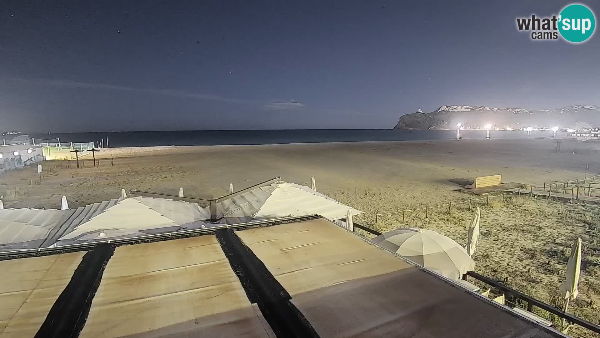 Poetto beach webcam | Cagliari | Sardinia