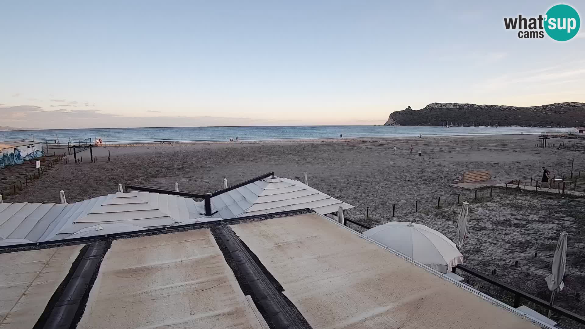 Poetto beach webcam | Cagliari | Sardinia