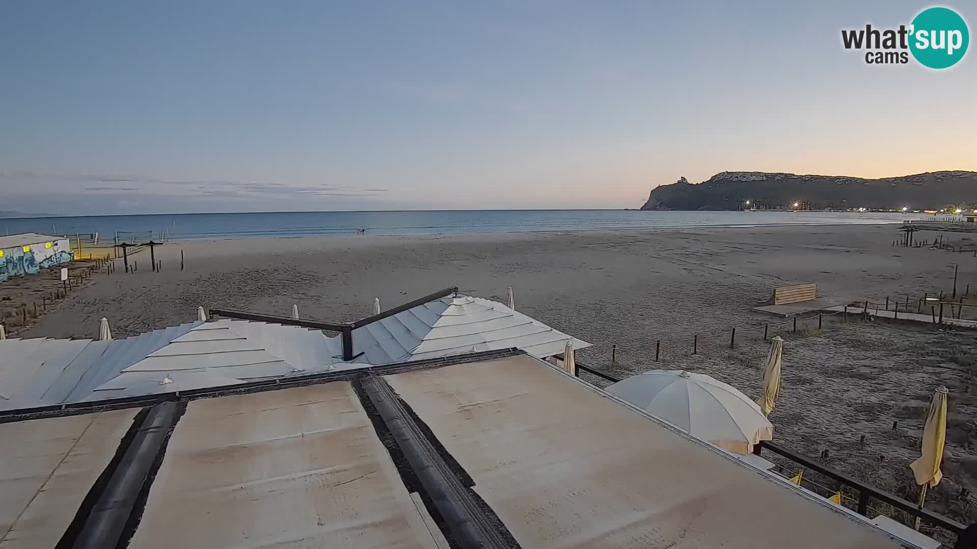 Webcam spiaggia del Poetto | Cagliari | Sardegna