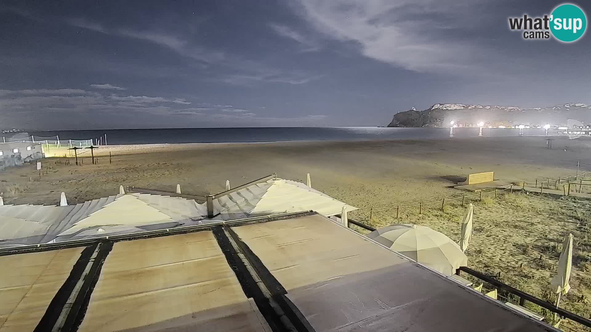 Poetto Strand Webcam | Cagliari | Sardinien