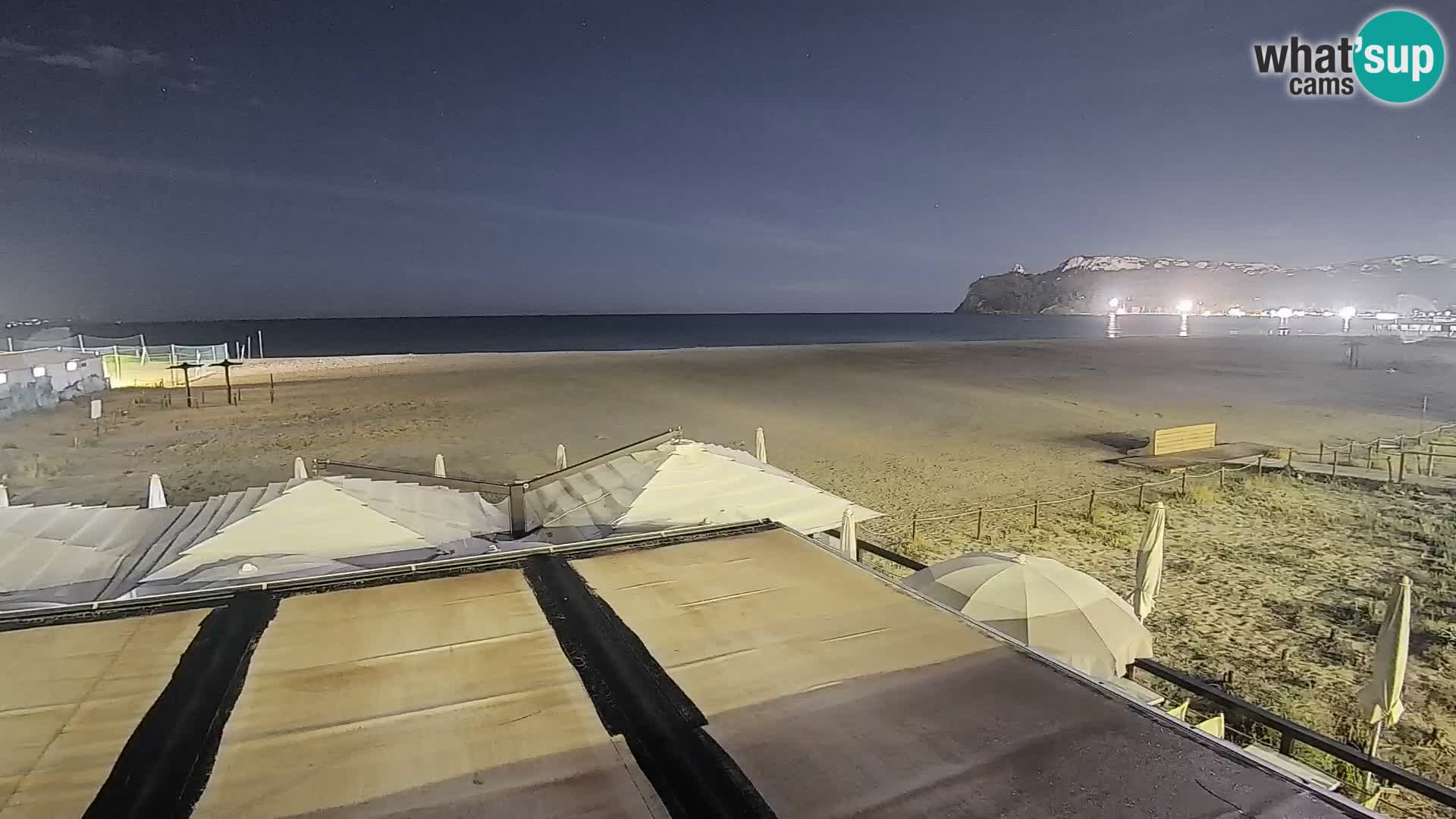 Poetto beach webcam | Cagliari | Sardinia