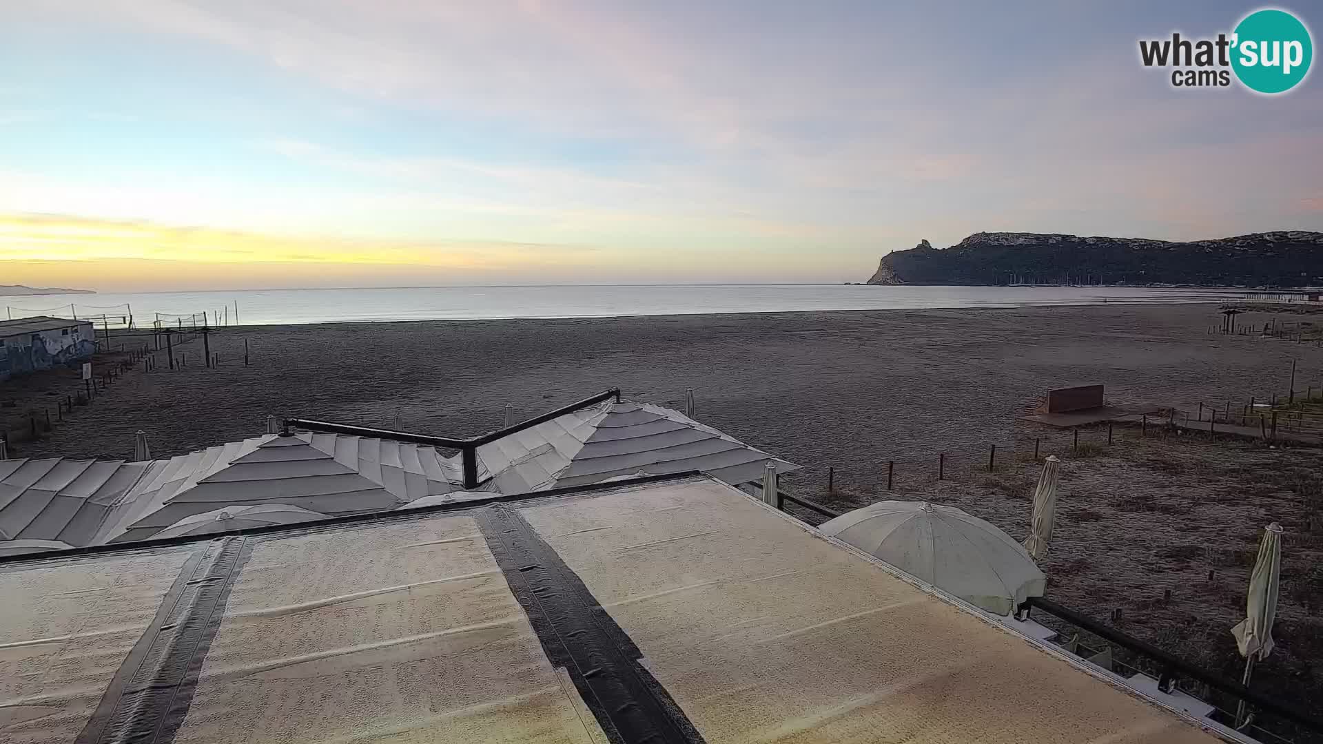 Webcam playa de Poetto | Cagliari | Cerdeña